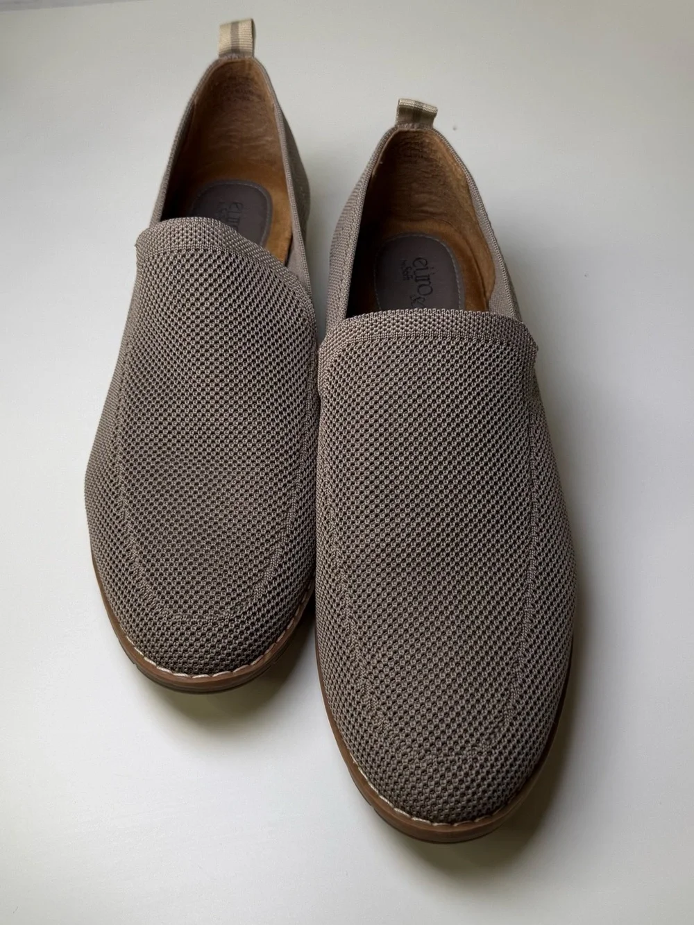 Eurosoft Westly Slip-on Loafers in Mist Grey Women’s Size 9.5M Feminine Boho